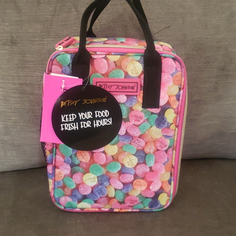 Betsey Johnson lunch bag